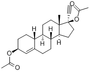 19-Nor-17a-pregn-4-en-20-yne-3b,17-diol diacetate(297-76-7)
